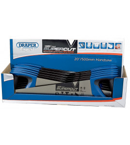 Supercut® Soft Grip Hardpoint Handsaw, 500mm/20, 11tpi/12ppi (Dispenser of 12)