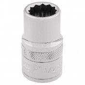 Draper HI-TORQ® 12 Point Socket, 3/8 Sq. Dr., 1/2