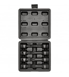 Tamper Proof Impact Spline Set, 1/2 Sq. Dr. (8 Piece)