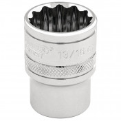 Draper HI-TORQ® 12 Point Socket, 3/8 Sq. Dr., 13/16