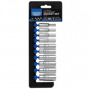 Draper Expert Multi-Drive® Metric Deep Socket Set, 1/4 Sq. Dr. (10 Piece)