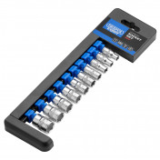 Draper Expert Metric Socket Set, 1/4 Sq. Dr. (10 Piece)