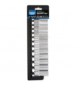 Draper Expert Multi-Drive® Deep Socket Set, 3/8 Sq. Dr. (12 Piece)