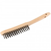 Wire Scratch Brush, 2 Row, 290mm