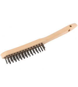 Wire Scratch Brush, 2 Row, 290mm
