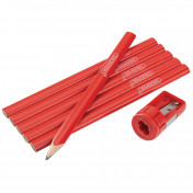 Carpenters Pencil and Sharpener Set