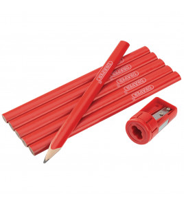Carpenters Pencil and Sharpener Set