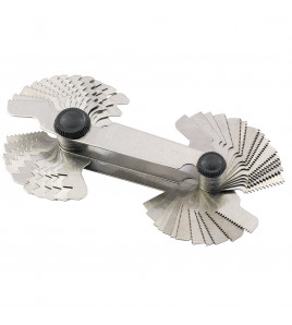 52 Blade 4-62 BSW Screwpitch Gauge Set, 0.25 - 6mm