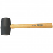 Rubber Mallet With Hardwood Shaft, 410g/14.5oz