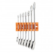 Draper HI-TORQ® Metric Reversible Ratcheting Combination Spanner Set (7 Piece)