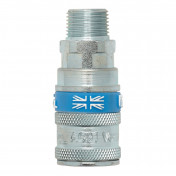 3/8 BSP Taper Male Thread Vertex Air Coupling (Sold Loose)