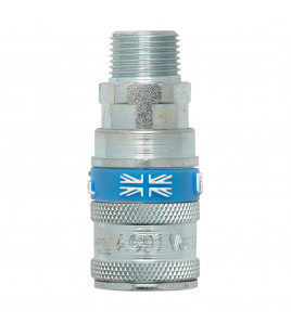 3/8 BSP Taper Male Thread Vertex Air Coupling (Sold Loose)