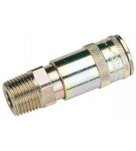 1/2 BSP Taper Male Thread Vertex Air Coupling (Sold Loose) - Discontinued