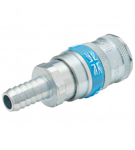 3/8 Bore Vertex Air Line Coupling with Tailpiece (Sold Loose)