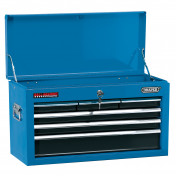 Narrow Tool Chest, 6 Drawer, 24, Blue