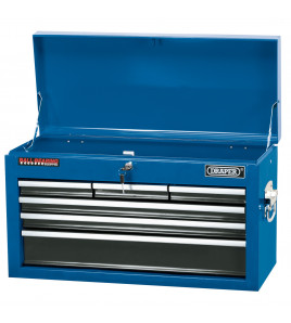 Narrow Tool Chest, 6 Drawer, 24, Blue