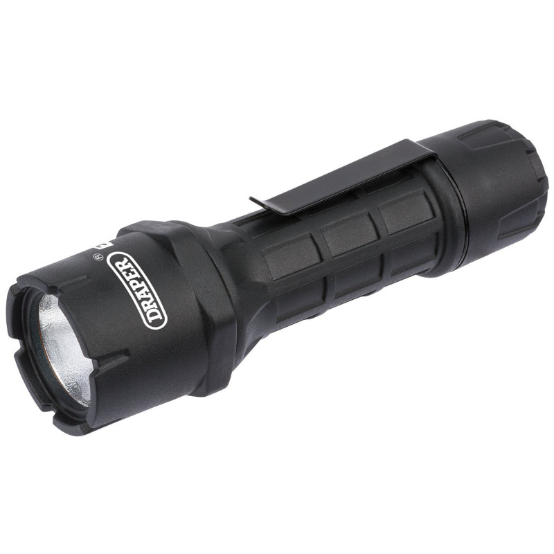 LED Waterproof Torch, 1W, 1 x AA Battery Required