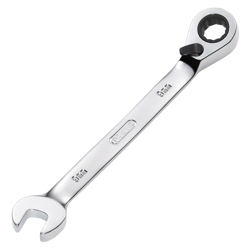Draper HI-TORQ® Metric Reversible Ratcheting Combination Spanner, 9mm