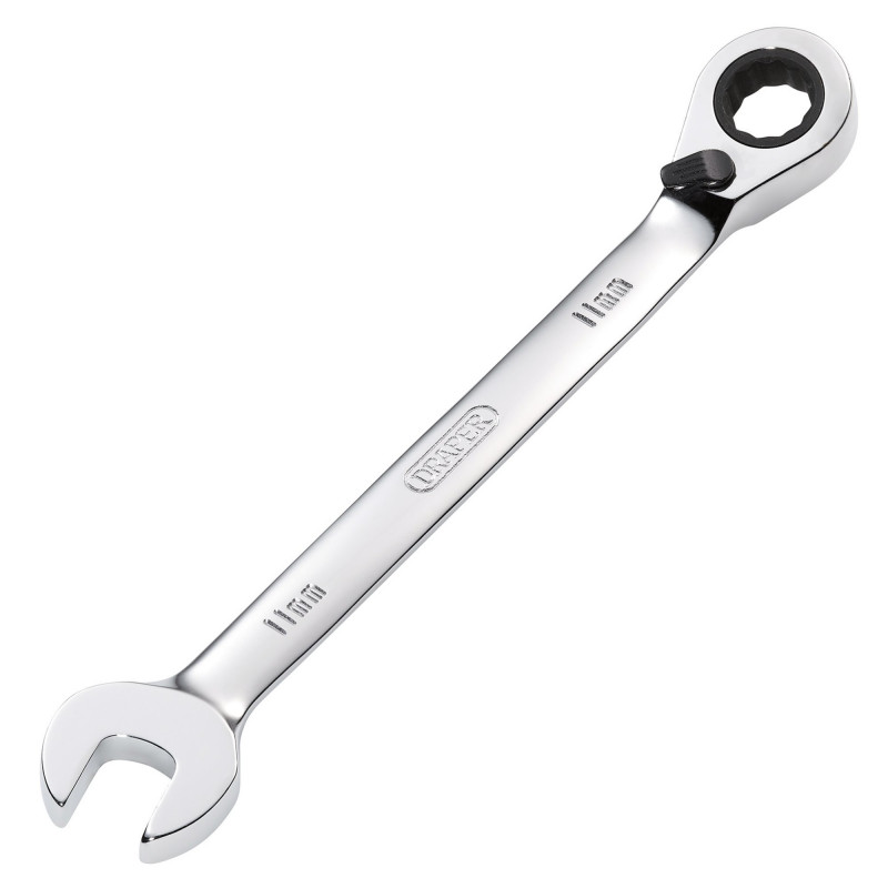Draper HI-TORQ® Metric Reversible Ratcheting Combination Spanner, 11mm