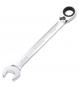 Draper HI-TORQ® Metric Reversible Ratcheting Combination Spanner, 17mm