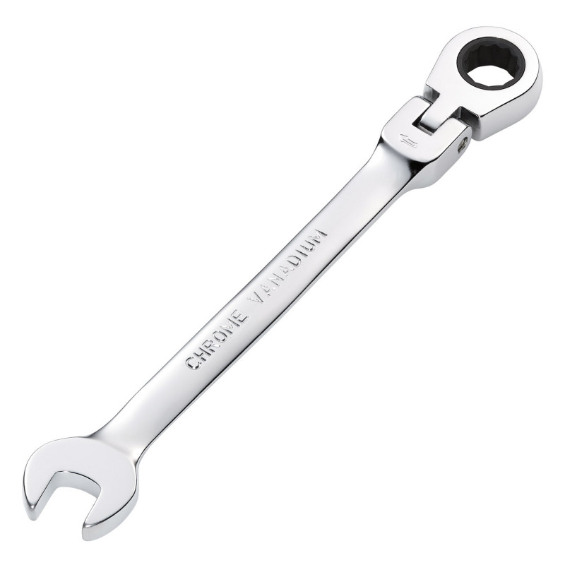 Draper HI-TORQ® Metric Flexible Head Ratcheting Combination Spanner, 9mm