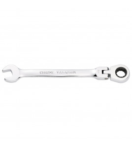Draper HI-TORQ® Metric Flexible Head Ratcheting Combination Spanner, 9mm
