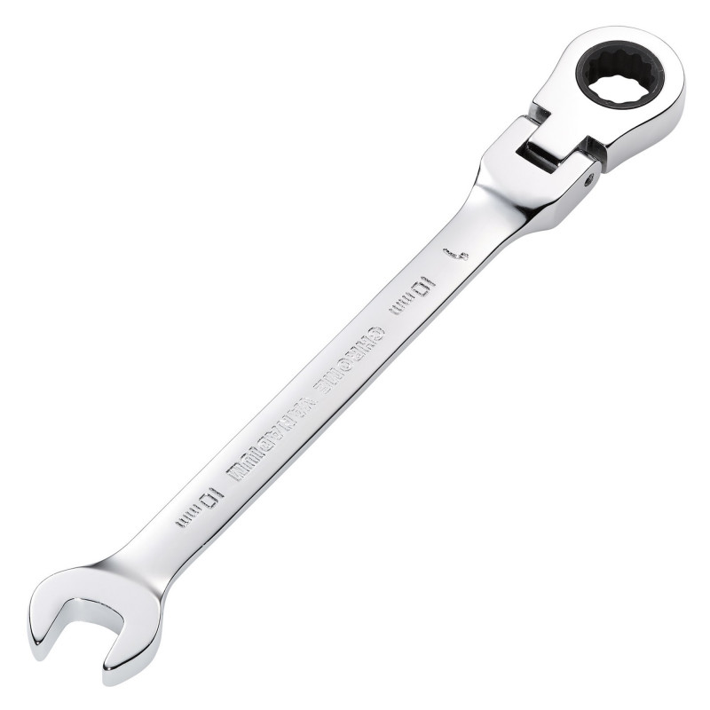 Draper HI-TORQ® Metric Flexible Head Ratcheting Combination Spanner, 10mm