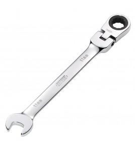 Draper HI-TORQ® Metric Flexible Head Ratcheting Combination Spanner, 11mm