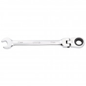 Draper HI-TORQ® Metric Flexible Head Ratcheting Combination Spanner, 11mm