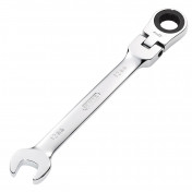Draper HI-TORQ® Metric Flexible Head Ratcheting Combination Spanner, 12mm