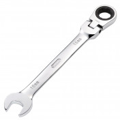 Draper HI-TORQ® Metric Flexible Head Ratcheting Combination Spanner, 18mm