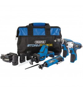 Draper Storm Force ® 10.8V Power Interchange Kit (9 Piece)