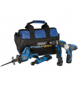 Draper Storm Force ® 10.8V Power Interchange Kit (9 Piece)