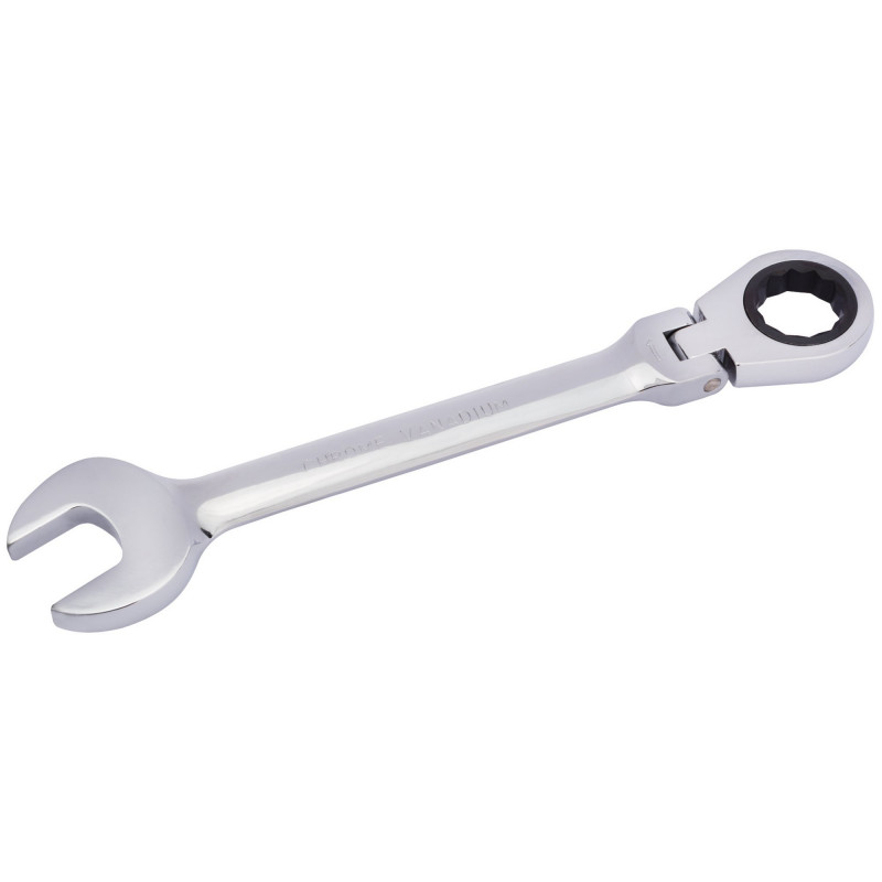 Draper HI-TORQ® Metric Flexible Head Ratcheting Combination Spanner, 25mm