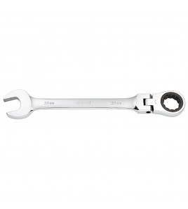 Draper HI-TORQ® Metric Flexible Head Ratcheting Combination Spanner, 30mm