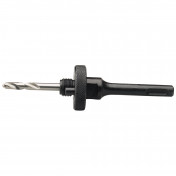 Quick Release SDS+ Arbor with HSS Pilot Drill for Holesaws 32 - 150mm