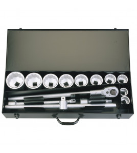 Elora Metric Socket Set, 1 Sq. Dr. (14 Piece)