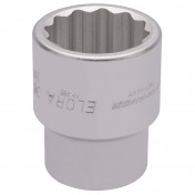 Elora Bi-Hexagon Socket, 1 Sq. Dr., 1.1/2