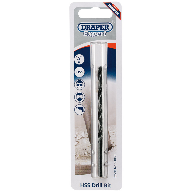 HSS Drill Bit, 1/4 x 4  - Discontinued