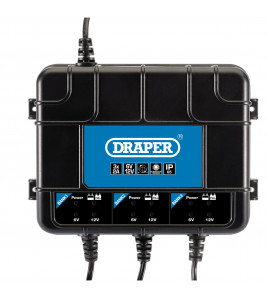 6/12V 3 Bank Charger Station