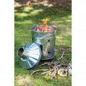 Galvanised Mini Incinerator, 15L