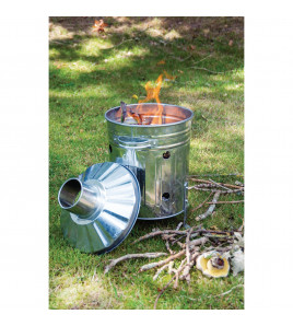 Galvanised Mini Incinerator, 15L
