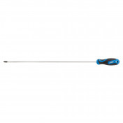 Extra Long Reach Soft Grip Cross Slot Screwdriver, No.2 x 450mm