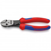 KNIPEX 73 72 180 F TwinForce® High Performance Diagonal Cutter with Opening Spring, 180mm