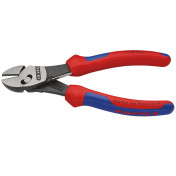 KNIPEX 73 72 180 F TwinForce® High Performance Diagonal Cutter with Opening Spring, 180mm