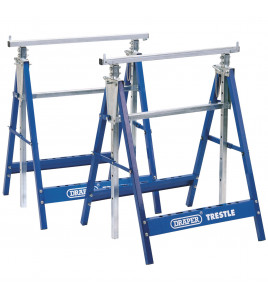 Pair of Telescopic Trestle/Saw Horse, 685 x 585mm