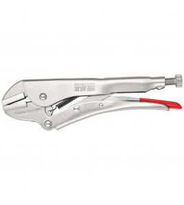 KNIPEX 41 24 225 Straight Jaw Self Grip Pliers, 225mm