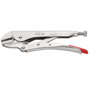 KNIPEX 41 24 225 Straight Jaw Self Grip Pliers, 225mm