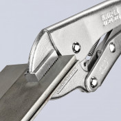 KNIPEX 41 24 225 Straight Jaw Self Grip Pliers, 225mm