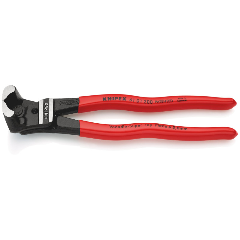 KNIPEX 61 01 200 SB Bolt End Cutting Nipper, 200mm